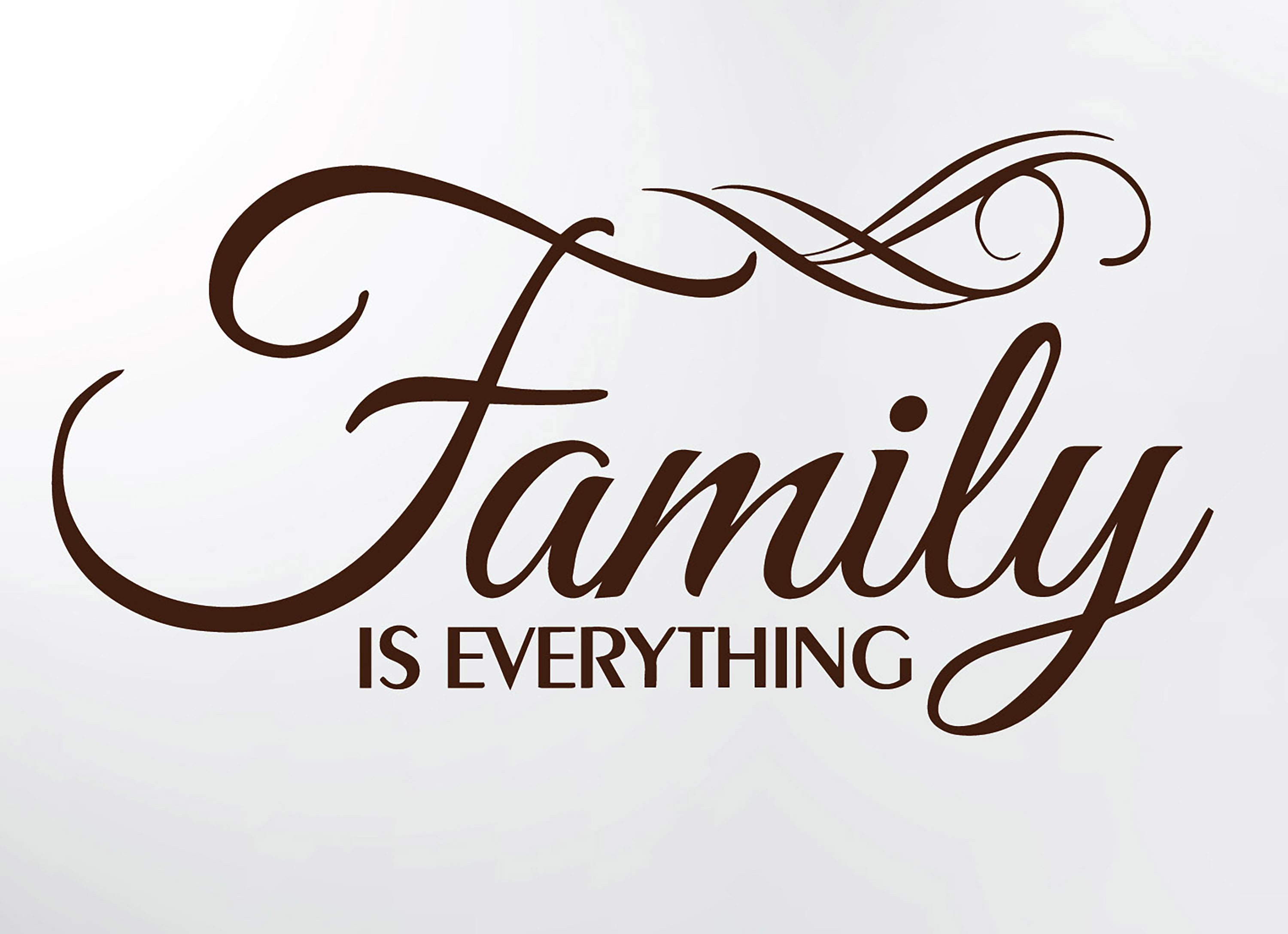 Family is Everything Quote Words Vinyl Wall Decal Sticker Home