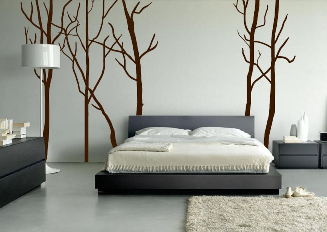 Large Wall Tree Decal Forest Kids Vinyl Sticker Removable 1115 - Etsy