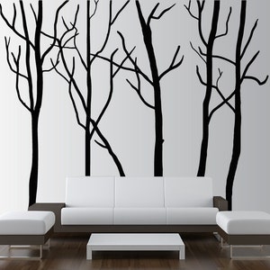 Large Wall Tree Decal Forest Kids Vinyl Sticker Removable 1115 (8 Foot ...