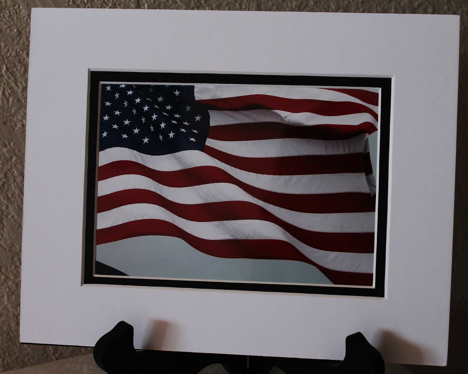 5x7 Matted Photo of American Flag Patriotic - Etsy