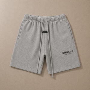 Essentials Shorts | Minimal Logo Design | Relaxed Everyday Street Style