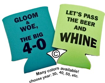 40th Birthday Cozie - Stock Design