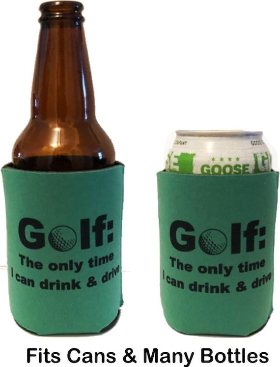 Golf Can Cooler: Funny Golf Saying Cozie