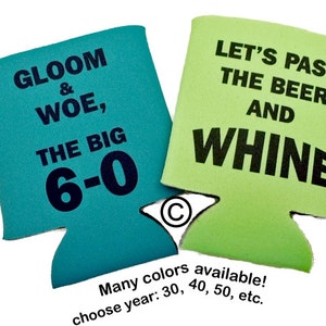 40th Birthday Cozie Stock Design image 5