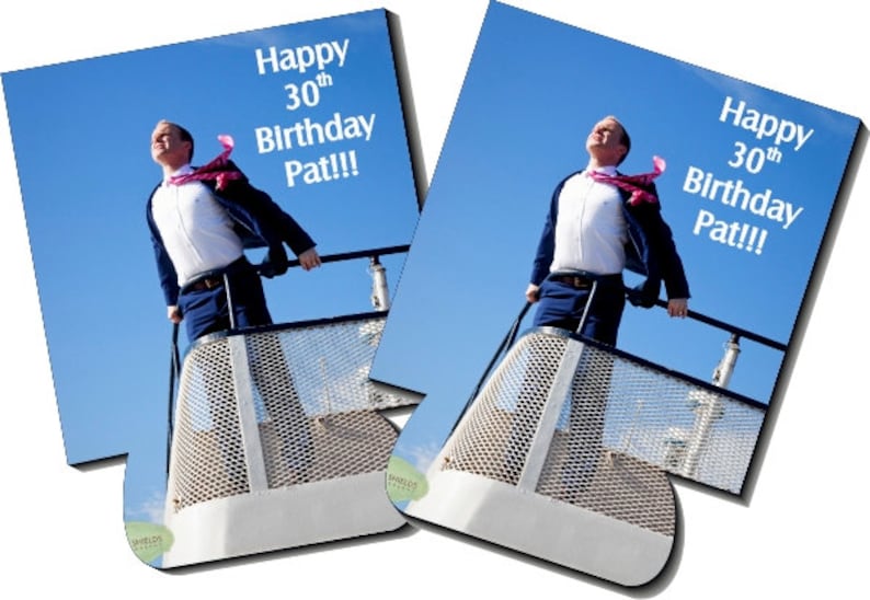 5/6/10/12/15 Personalized Photo Can Coolers Personalized birthday bachelor party coolers image 9