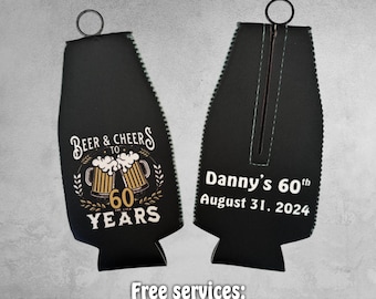 Personalized Photo Bottle Cooler: Custom Party Favors valentine