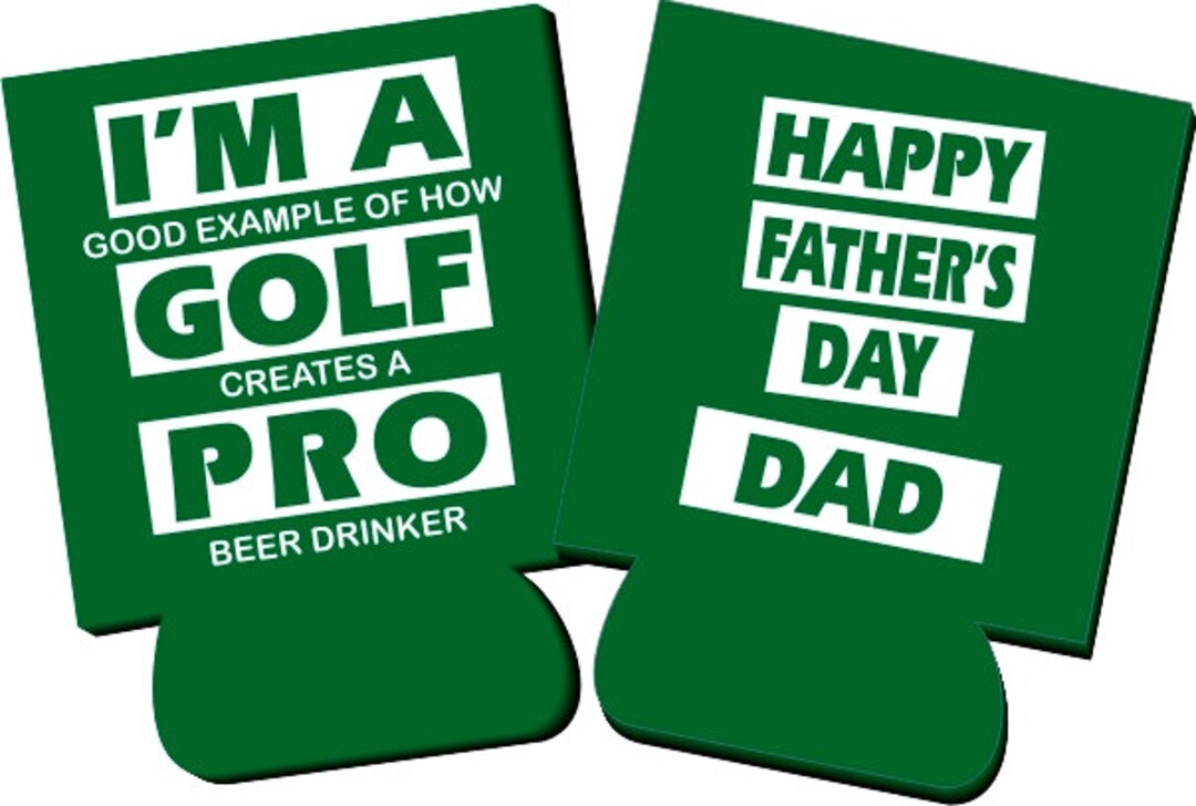 Can Cooler for Dad Golf Gag Gift Valentine Gift Grandfather Cooler