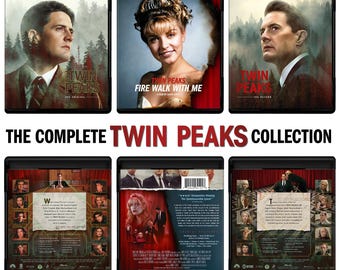 Collezione TWIN PEAKS / COPERTINE 4K e Blu-ray *Download digitali*