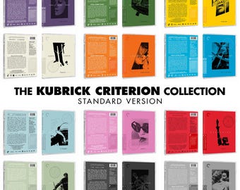 LA COLLEZIONE COMPLETA DI KUBRICK Criterion / Copertine 4K *Download digitali*