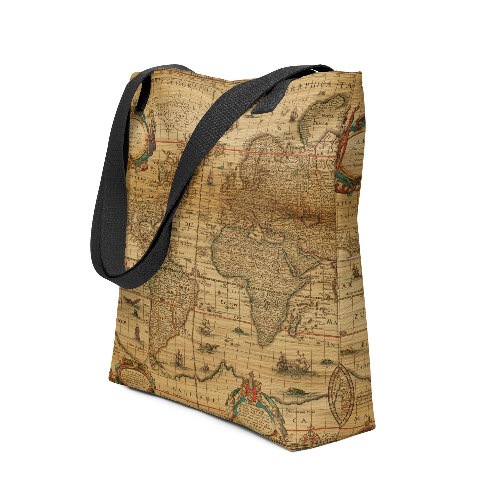 Old World Map Bag - Etsy