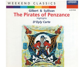 CD: Pirates of Penzance Highlights D'Oyly Carte Opera Company