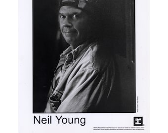 Neil Young Publicity Photo 8 by 10 Inches