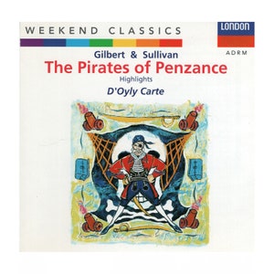 CD: Pirates of Penzance Highlights D'Oyly Carte Opera Company