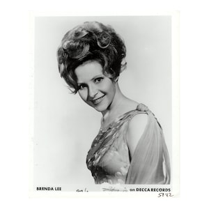 Marked: Brenda Lee Publicity Photo