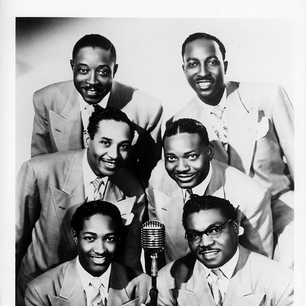 The Soul Stirrers (Sam Cooke) Publicity Photo  8 by 10 Inches