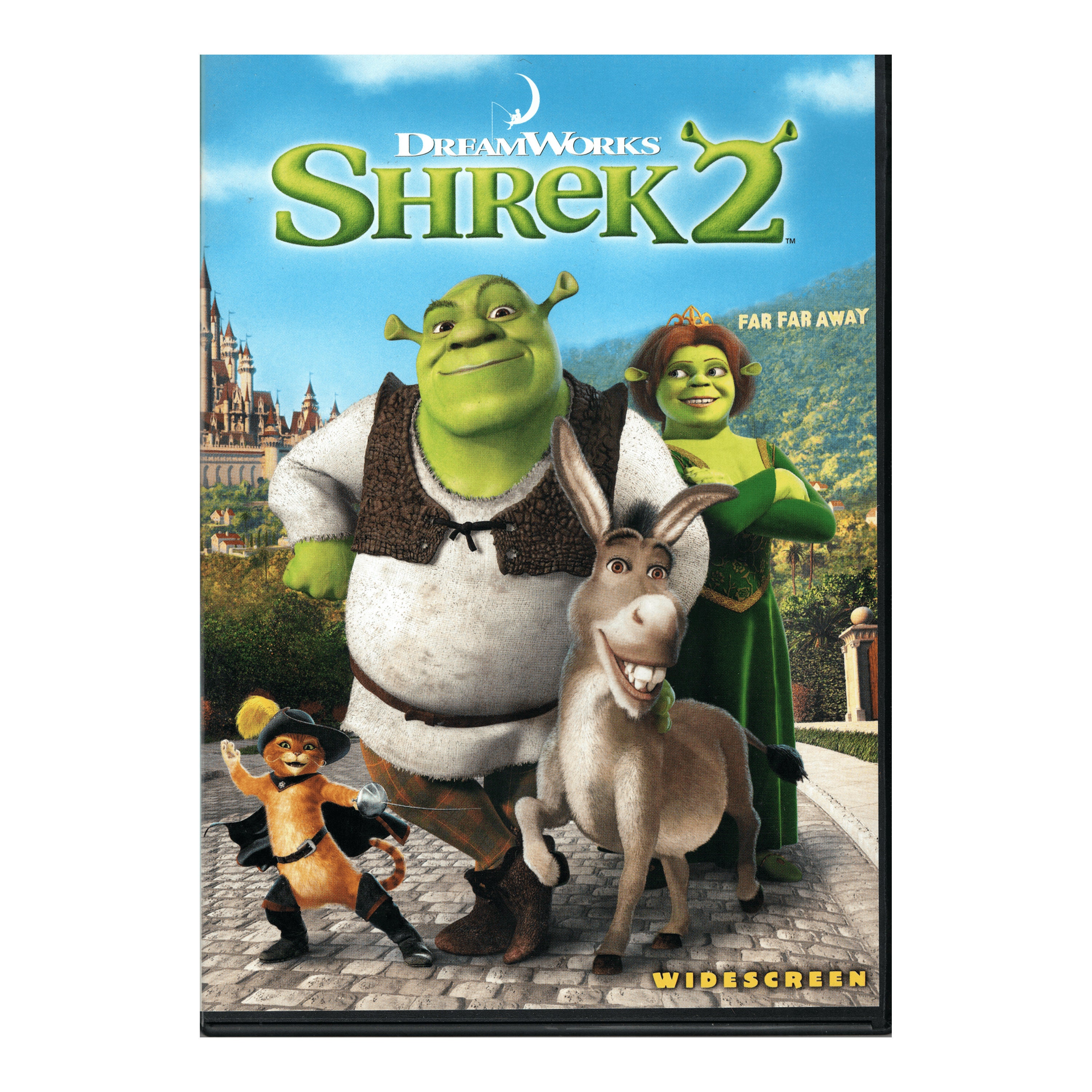 shrek 2 dvd cover