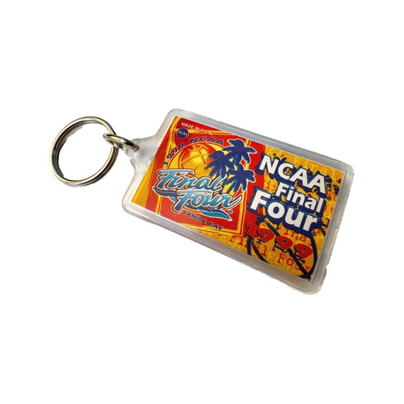 1999 NCAA Final Four Key Chain Tampa Bay/St Peters