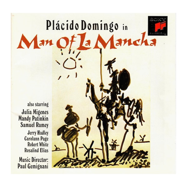 CD: Placido Domingo in Man Of La Mancha