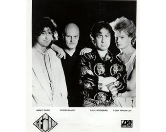 Marked: The Firm w/ Jimmy Page Publicity Photo