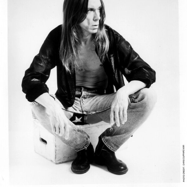 Iggy Pop Publicity Photo   8 by 10 Inches