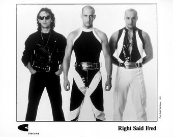 Right Said Fred Publicity Photo   8 by 10 Inches