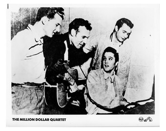 The MillionDollar Quartet Publicity Photo 8 by 10 B&W