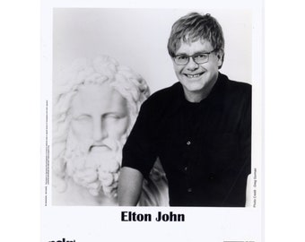 Elton John Publicity Photo 8 by 10 Inches