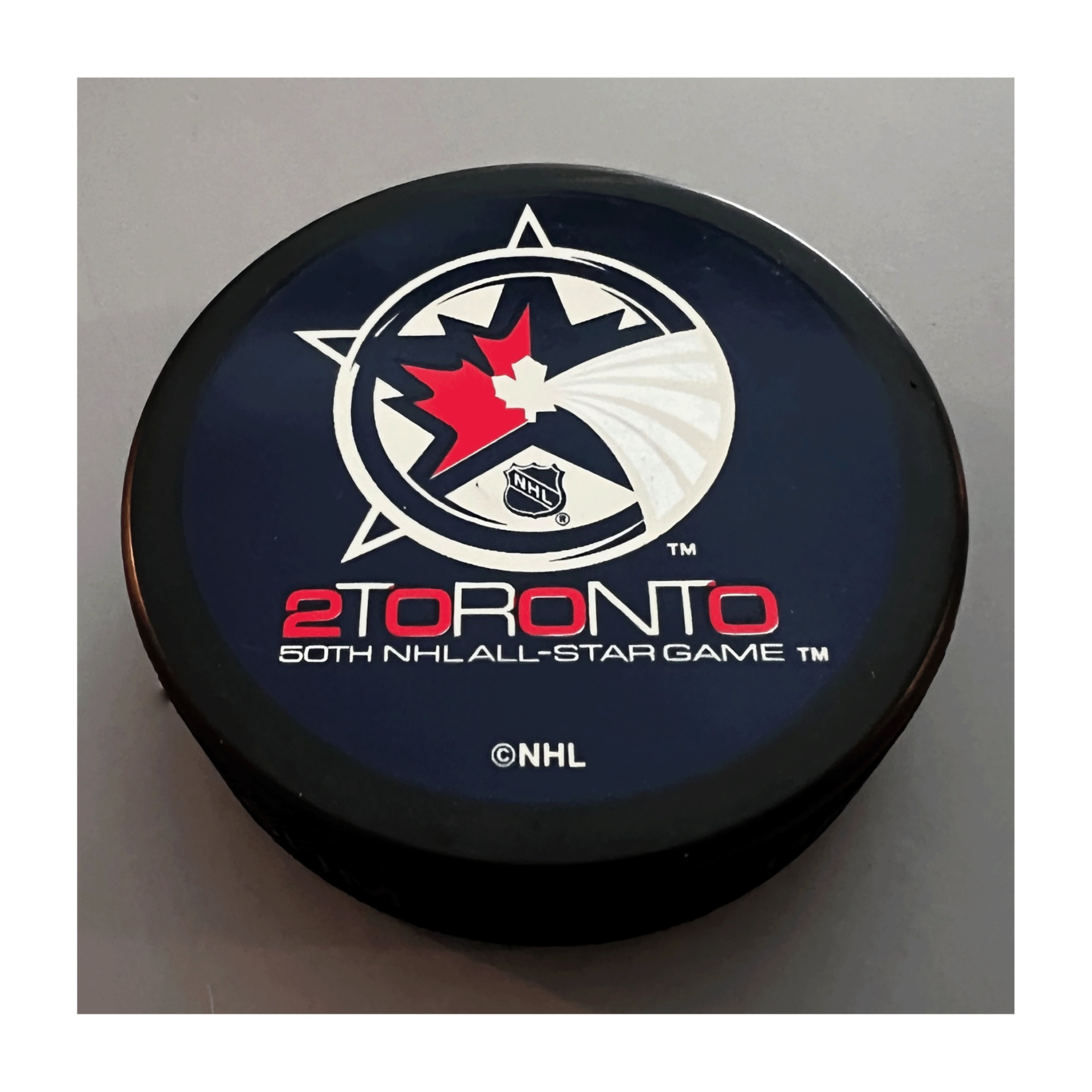1999 NHL All Star Game Tampa Bay Official Game Puck