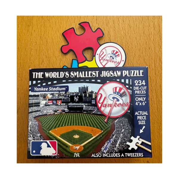 World's Smallest Jigsaw Puzzle---Yankee Stadium