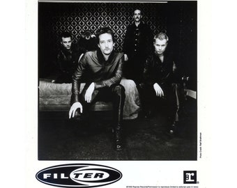 Filter Publicity Photo 8 by 10 Inches (B&W)