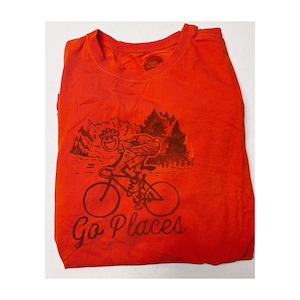 Life Is Good &quot;Go Places: Cyclists T-Shirt Size XL