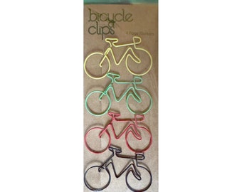 Bicycle Clips---4 Page Markers (new-never opened)