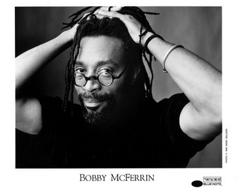 Bobby McFerrin Publicity Photo  8 by 10 Inches