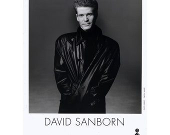 David Sanborn Publicity Photo 8 by 10 Inches