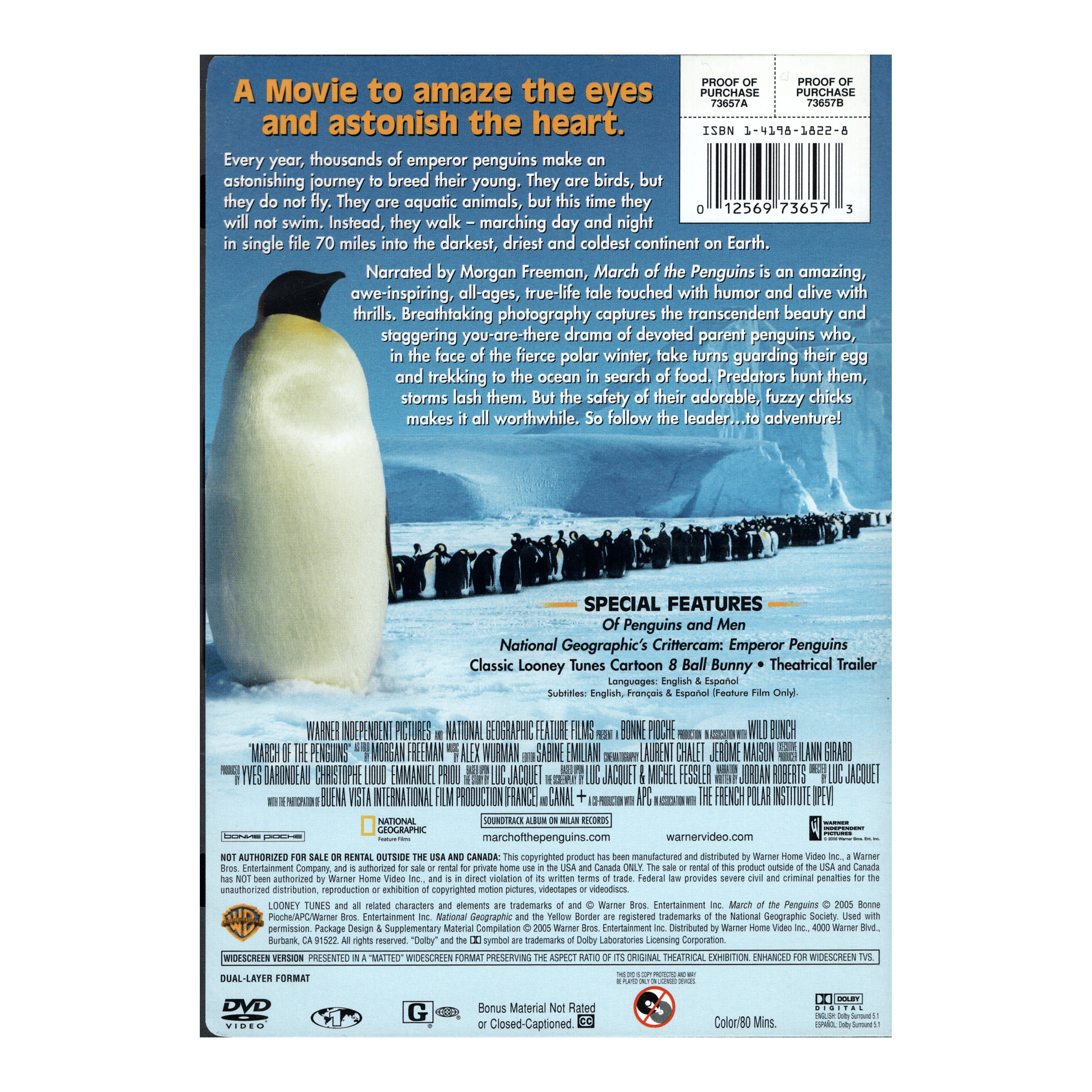 March of The Penguins [Import anglais]: Amazon.fr: DVD et