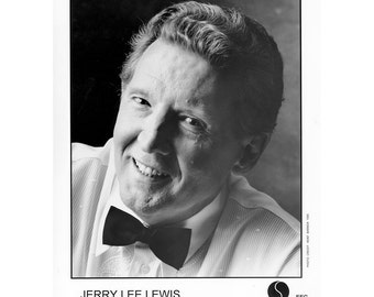 Jerry Lee Lewis Publicity Photo 8 by 10 Inches