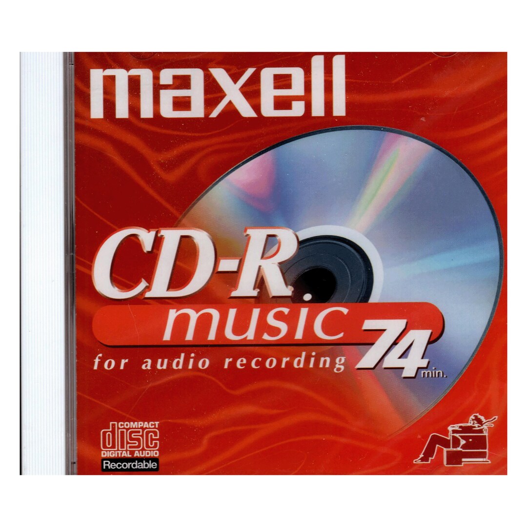 Brand New Maxell CDR Music 74 Minutes Etsy
