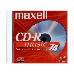 Brand New Maxell CD-R Music 74 Minutes