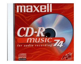 Brand New Maxell CD-R Music 74 Minutes