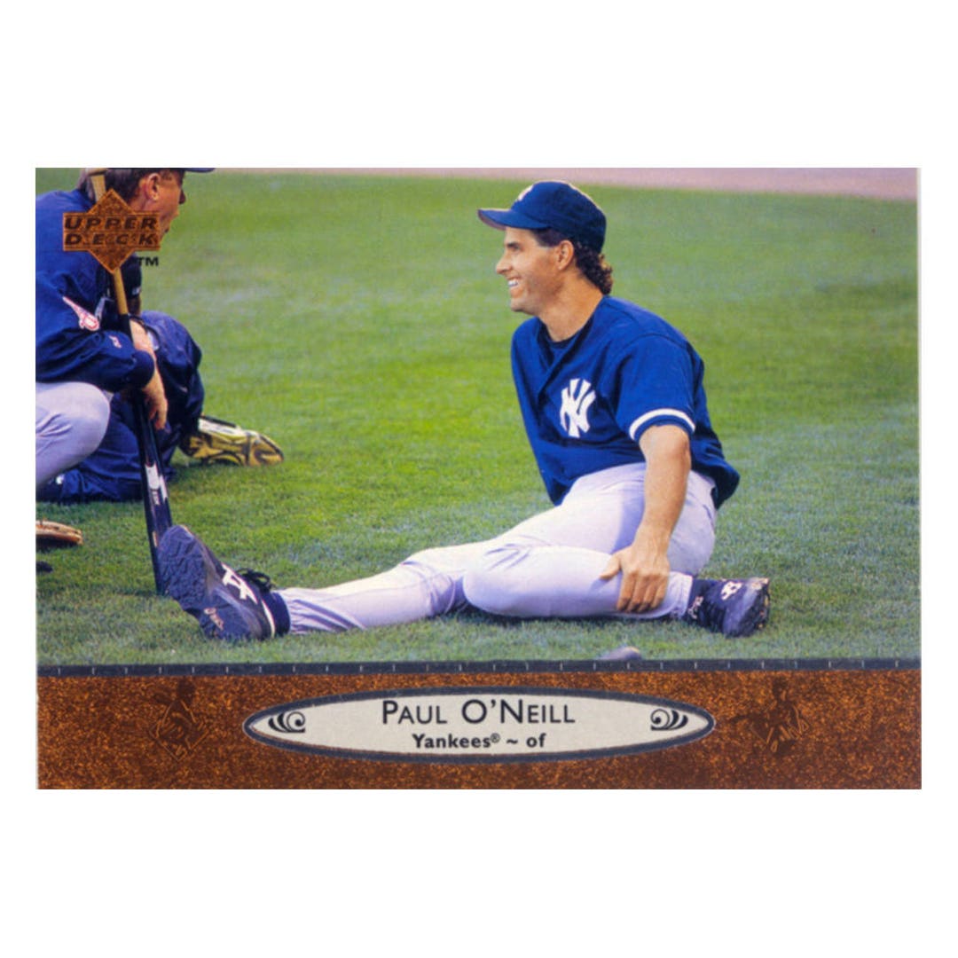 Paul O'neill 1996 Upper Deck Baseball Card - Etsy