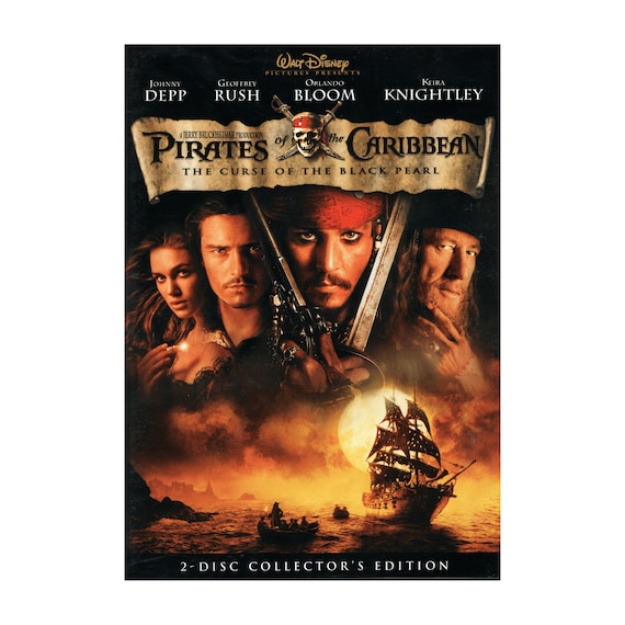 DVD: Pirates Of The Caribbean-The Curse Of The Black Pearl (2-Disc  Collector's Edition)