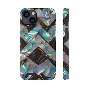 Étui pour portable chic avec porte-cartes - Protection élégante, design élégant, accessoire de la vie quotidienne, cadeau parfait pour les amateurs de technologie, [...]