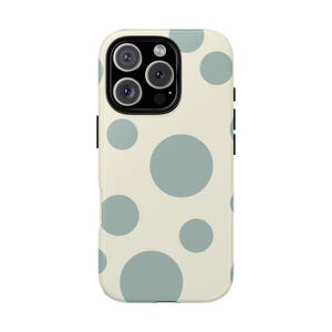 Polka Dot Phone Case: 3D Wrap Design, Durable Protection