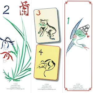 Mah Jongg Bookmark Assortments - 3 in a Set