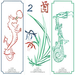Mah Jongg Bookmark Assortments - 3 in a Set - Etsy