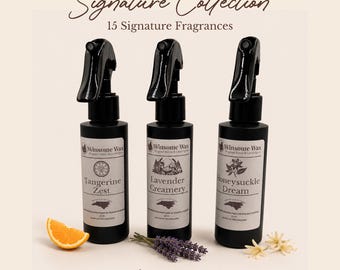 Room & Linen Spray - Fabric Refresher - Bedding Spray - Handmade Home Fragrance