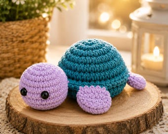 No Sew Floppy Turtle Crochet Pattern |Turtle Amigurumi PDF | Easy Beginner | Plush Sea Turtle | Instant Digital Download