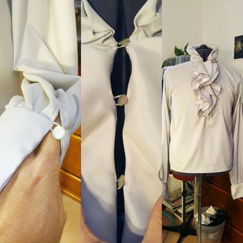 Feito sob Jareth The Goblin King bola jaqueta azul, David