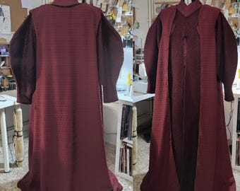 MADE TO ORDER Chancellor Palpatine burgundy outfit replica