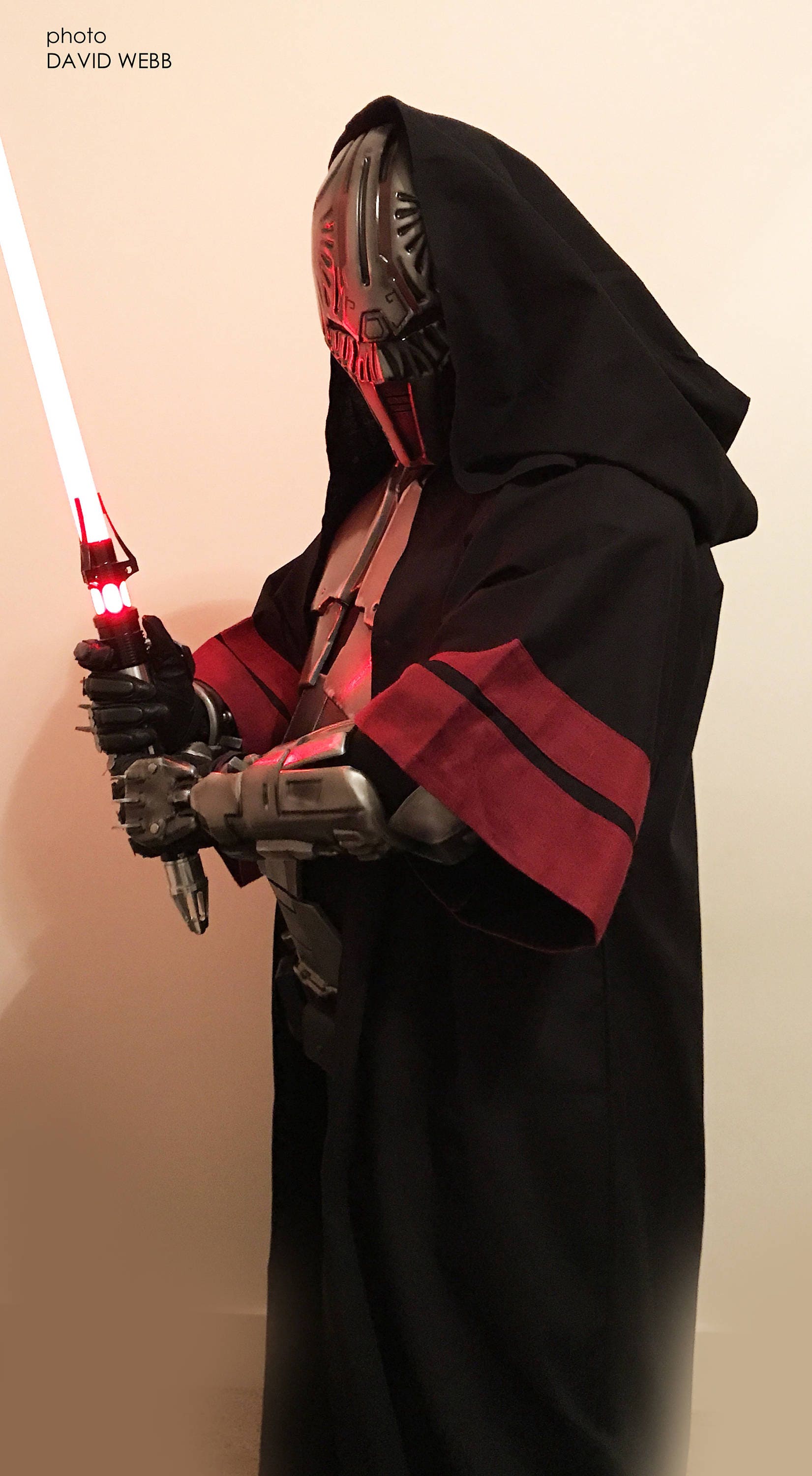 Respetuoso Senador Descenso repentino HECHO A PEDIDO Sith Acolyte Hooded Robe réplica disfraz de - Etsy España